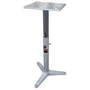 AMERICAN FORGE & FOUNDRY Adjustable Bench Grinder/Vise Pedestal Stand, 28-36" 31500